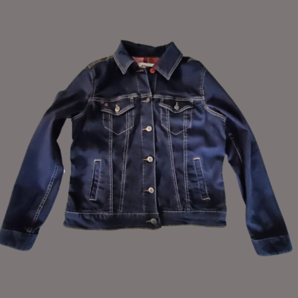 EV1 Denim Jacket Flannel lined size XS